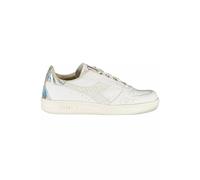 Diadora WoMens White Fabric Sneaker Leather - Size EU 36
