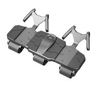 Diaeunrte 2025 New Ab Six Wheel Roller with Elbow Support - Automatic Rebound Abdominal Wheel Roller, The Upgraded Version For Dual Use Six -Wheel Abdominal Wheel Core Workout Equipment Home Gym Abs