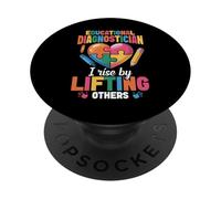 DIAG Teacher Educational Diagnostician I Rise DIAG PopSockets Adhesive PopGrip