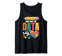 DIAG Teacher Sped The Data Educational Diagnostician Tank Top