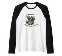 Diagnosed Nothing is Wrong Raglan Baseball Tee
