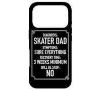 Diagnosis Skater Dad Funny Skateboarding Case for iPhone 17 Pro