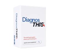 DiagnosThis - Hilarious Hypochondriac Party Game for Adults | 300 Diagnosis & 100 Symptom Cards for Medical Nerds, Hypochondriacs & Game Nights
