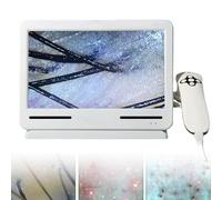 Diagnostic Scalp Analysis Skin Diagnosis Hair Analyzer Machine 10.1 Inch Multi-Functional Rechargeable Follicle Analyser Follicle Analyser for Home Salon Use