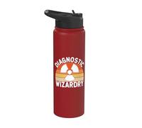 Diagnostic Wizardry Radiology Stainless Steel Insulated Water Bottle