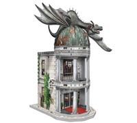 Wrebbit 3D | Diagon Alley Collection: Gringotts Bank - 300 -Piece | 3D Jigsaw Puzzle | Ages 14+ |