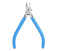 Diagonal Cutting Pliers Chrome Vanadium Steel Wire Cutter with Rebound Spring Ergonomic Plastic Handle for Electrical Work Industrial Hardware Blue 125mm