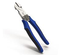 Diagonal Cutting Pliers-KAIHAOWIN 8" Heavy Duty Wire Cutter Wire Stripper Crimper-High Leverage with Compound Action Design Diagonal Cutters-Multi Function Professional Industrial Cut Hardened Wire