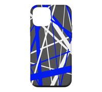 Diagonal Dynamics Blue and White Case for iPhone 12 mini