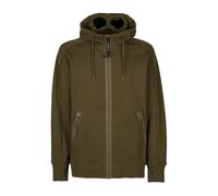 Diagonal Fleece Goggle Hoodie L