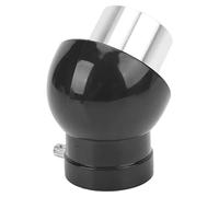 Diagonal Mirror, 1.25 45 Degree Diagonal Prism Optical Prism, Round Angle Correct Image Prism Diagonal Mirror with Dust Covers for Astronomy Telescope