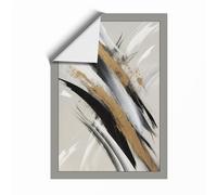 Diagonal Movement Minimalist Unframed Wall Art Print A4 (29.7×21cm), Wall Decor for Living Room, Bedroom, Office & Home, Art Gift