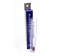 DIAH Do It At Home 0-100% Alcoholometer & Plastic Test Cylinder - Glass Alcohol Hydrometer Kit for Testing Spirits, Moonshine, High Proof Vodka & DIY Distilling