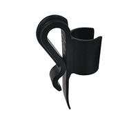 DIAH DO IT AT HOME 1/2" Syphon Tube Bucket Clip - Durable Plastic Auto-Siphon Hose Holder & Racking Cane Clamp for Fermenting Bin, Carboy, DIY Homebrew Beer, Wine Making, Liquid Transfer & Bottling