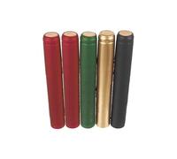 DIAH DO IT AT HOME 100 Pack Wine Bottle Shrink Capsules (Colour Mix) - Professional Heat Shrink Tops with Gold Medallion Design - Tamper-Evident PVC Sealing Capsules for DIY Winemaking (Set of 100)