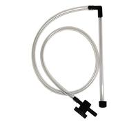 DIAH DO IT AT HOME 33cm Mini Syphon Kit with in-line Flow Control Tap - Manual Racking Cane & Hose for Precision Bottling, Beer Wine Transfer & Small Batch DIY Homebrew (Sediment-Free Tip)