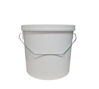DIAH DO IT AT HOME 5L Fermentation Bucket with Lid & Metal Handle - Compact Food-Grade Vessel for Small Batch DIY Beer, Wine & Pickling - BPA-Free Plastic Storage for Kitchen