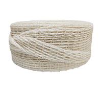 DIAH Do It At Home Elastic Meat Netting Roll 50m - Food Grade White Butchers Net for Roasting, Smoking & Curing Ham, Poultry, Beef & DIY Charcuterie, Extra 125/36