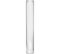 DIAH Do It At Home Plastic Testing Cylinder for Hydrometer & Alcohol Meter - Shatterproof Plain Test Tube for DIY Beer, Wine & Spirit Making - High-Clarity Measurement Tool for Homebrewing