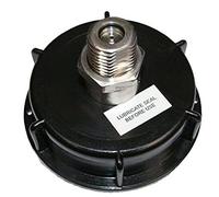 DIAH Do It At Home S30 Pin Valve Cap Replacement 2" - Heavy Duty Pressure Barrel Lid with Piercing CO2 Injector for 2-Inch Neck Homebrew Beer Kegs & Carbonation