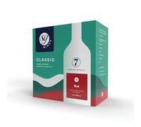 DIAH DO IT AT HOME SG Wines Classic Red 7-Day Wine Kit with Airlock - Makes 30 Bottles (22.5L) of Easy-Drinking Dry Red Wine - Approx. 13% ABV - Fast DIY Homebrew Ingredients Set