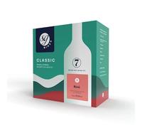 DIAH DO IT AT HOME SG Wines Classic Rose 7-Day Wine Kit with Airlock - Makes 30 Bottles (22.5L) of Light & Easy-Drinking Dry Rose Wine - Approx 10.5% ABV - Fast DIY Homebrew Ingredients Set