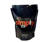 DIAH DO IT AT HOME Simply Brown Ale Beer Making Kit with Airlock - Makes 40 Pints (23L) of Rich Malted Craft Beer - 1.8kg Premium Malt Extract Pouch - Complete DIY Homebrew Starter Set (23 Litre)