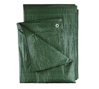 DIAH DO IT AT HOME Tarpaulin Heavy Duty Waterproof UV Resistant Tarps 90 Gsm for Garden Cover Agriculture Camping Traveling with Aluminium Eyelet (6m x 10m)