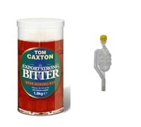 DIAH DO IT AT HOME Tom Caxton Export Strong Bitter 1.8kg Beer Making Kit with Airlock - Traditional British Ale Brewkit Makes 36 UK Pints - DIY Homebrew Malt Extract Set for Craft Beer Brewing