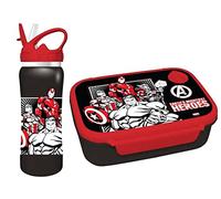 Diakakis Avengers - Lunch Set - Lunch Box + Stainless Steel Drinking Bottle