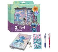Diakakis Disney Stitch A5 Secret Diary & UV Pen Set | Stationery Set Office or School Supplies | Cute Notebook Journal & Retractable Pen | Stitch Gifts for Fans