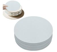 Diakey 40 Pack 19.1cm Felt Plate Protectors, Soft Porcelain Plate Dividers China Storage Separators Nonslip Dish Liners Pads for Stacking Dinnerware, Pan, Pot, Cookware