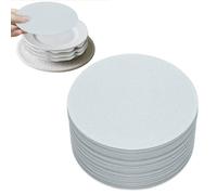Diakey 50 Pack 12.7cm Felt Plate Protectors, Soft Porcelain Plate Dividers China Storage Separators Nonslip Dish Liners Pads for Stacking Dinnerware, Pan, Pot, Cookware