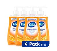 Dial Antibacterial Liquid Hand Soap Gold 11 fl oz (Pack of 4)
