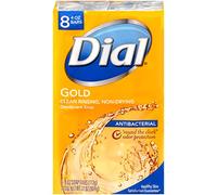 Dial Bar Gold Antibacterial Deodorant Soap, 4 oz ea 8 ct