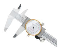 Dial Caliper Vernier Caliper Gauge Stainless Steel Metric Caliper Micrometer 0.02 Double Shock Manual Measuring Tool 0-150mm
