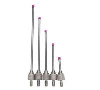 Dial Digital Indicator Long Contact Point 2mm diameter Ruby ball M2.5 thread shank (A SET(10/20/30/40/50mm))