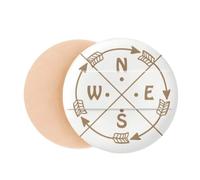 dial direction indicator Air Cushion Makeup Foundation Sponge Powder Puff