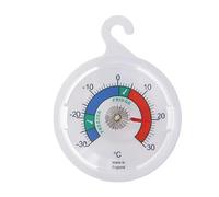 Dial Fridge Thermometer Dial 65 mm - Fridge Freezer Thermometer With Coloured Zones - Ideal Refrigeration Temperature Control