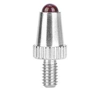 Dial Gauge Contact Points Replacement, M2.5 Dial Indicator Probe 7 Specifications Strict Craftsmanship Smooth Edges for Micrometer Accessories(B2 Ruby Standard Side Head) Industrial Tools