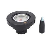 Dial Handwheel Position Indicator 12x100MM Aluminum Engineering Plastic Hand Wheel with Handle for Glass Food Die Casting Machinery