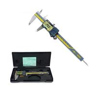 Dial Indicator, 0-150mm 6inch 200mm 300mm 0.005mm ABS Origin Digital Caliper IP54 Water Proof Electronic Vernier Caliper Micrometer Gauge(0-200mm)