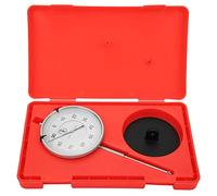 Dial Indicator 0-50mm | Brass Movement 7 Bearings Shockproof | High Speed Steel Probe Measurement Tool/Machinist Tools/Workshop Gauges | IP65 Liquid - safe