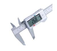 Dial Indicator, 300mm 200 Electronic Digital Caliper LCD Plastic Vernier Caliper Long Jaw Micrometer Inner Outer Diameter Gauge Measuring Tools(150mm normal)