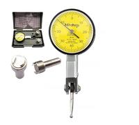 Dial Indicator, 350mm Universal Small Dial Indicator Magnetic Stand Base Holder 0-0.8mm 0.01 Dial Test Comparator for Equipment Calibration(Nero)