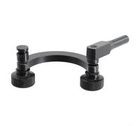 Dial Indicator Holder, 8mm Tungsten Steel Half-round Combination Test Dial Indicator Support Stand Digital Gauge Extension Rods