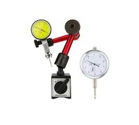Dial Indicator Magnetic Base Holder Stand Micrometer Measuring Tools Lever Dial Gauge Precision Indicators Measurement Tool(Digital Dial 12.7mm)