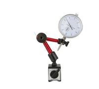 Dial Indicator Magnetic Holder Dial Bore Gauge Magnetic Stand Base Micrometer Measure Tools Hour Type Indicator(Red)