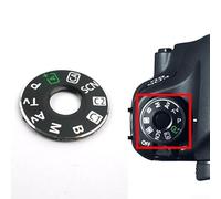 Dial Mode Plate and Cap Button Replacement Set for Eos 6D Cameras Restore Original Performance