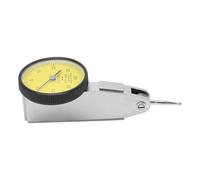 Dial Test Indicator 0-40 mm Range, 0.01 mm Accuracy, Yellow Dial, Stainless Steel, Rotatable 270 deg, Reversible, Triple Dovetail Mount
